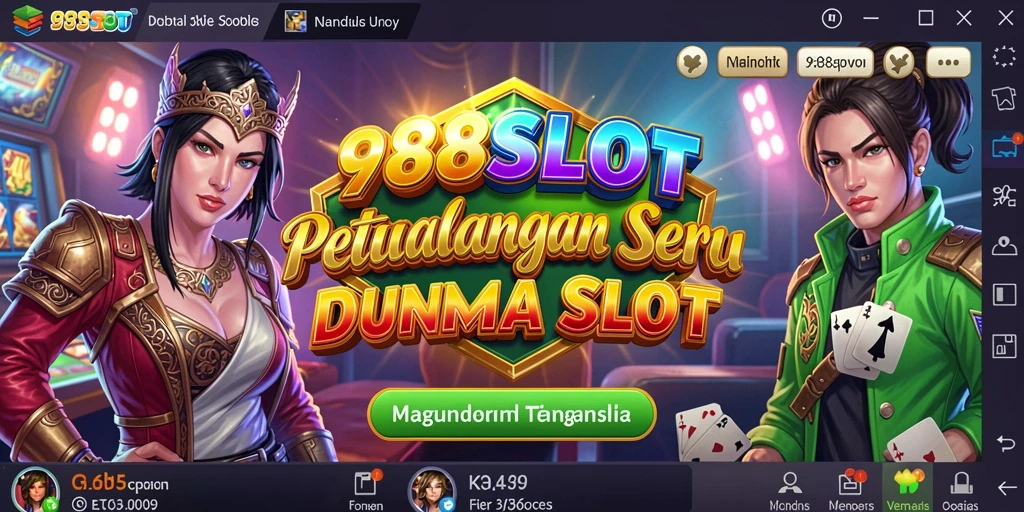 Tampilan menarik dari gameplay seru 988SLOT yang membawa Anda berpetualang.