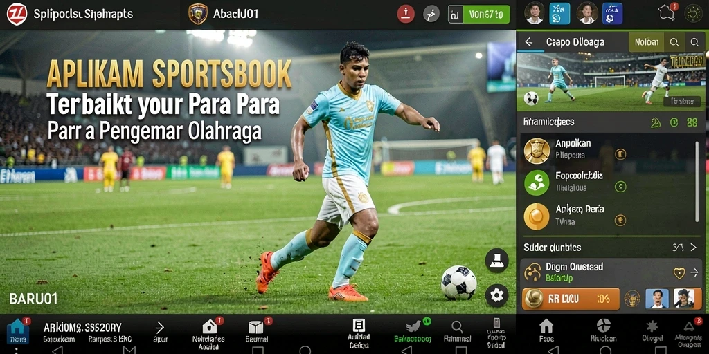 Tampilan menarik dari gameplay Sportsbook BARU01 yang interaktif.