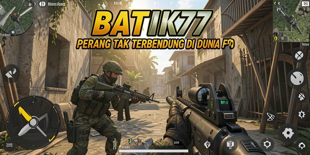 Tampilan gameplay intens dan grafis menawan dari BATIK77.