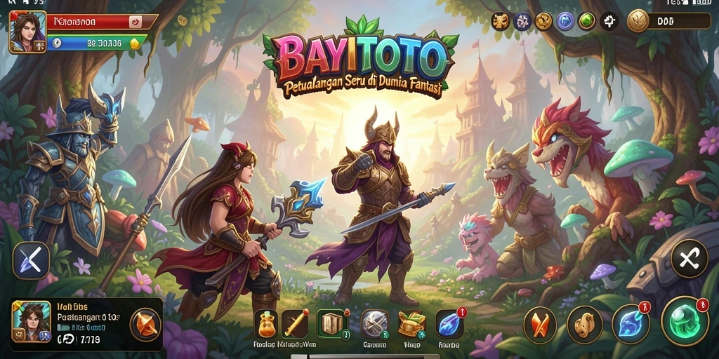 Gameplay seru di dunia petualangan BAYITOTO.