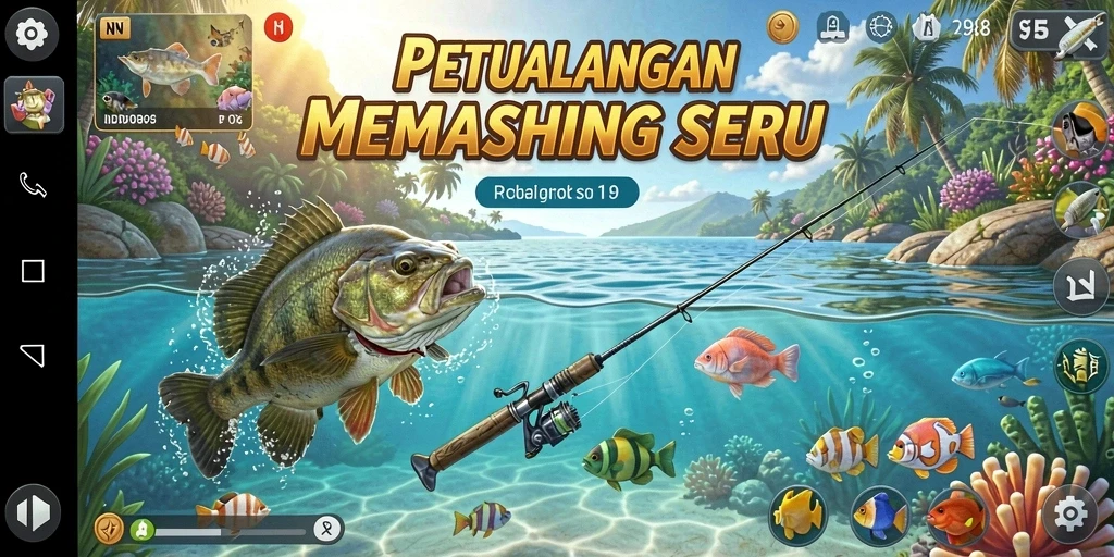 Tampilkan pengalaman memancing seru dengan ID098 yang memukau.