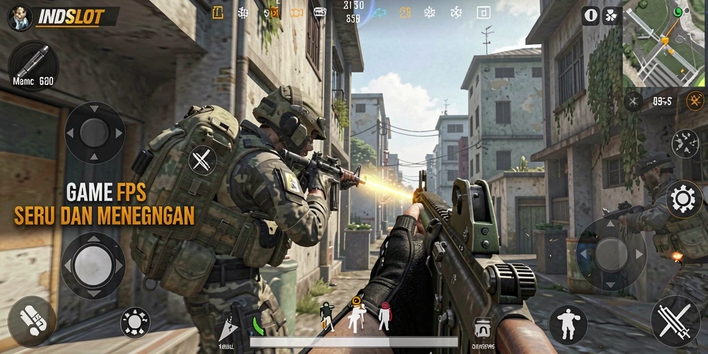 Tampilan gameplay seru dalam INDSLOT, penuh aksi dan strategi.
