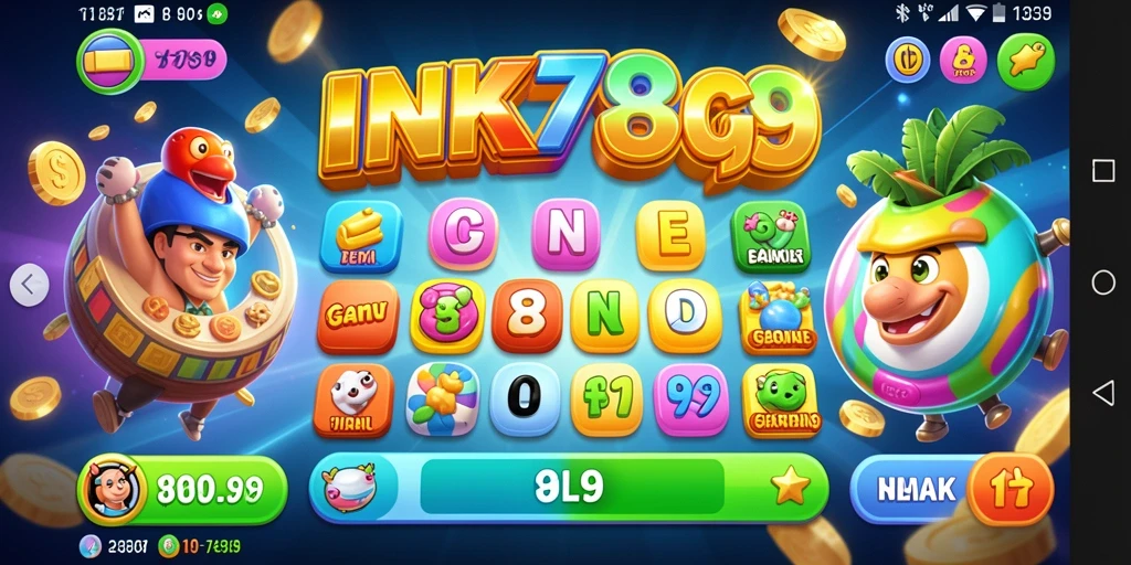 Tampilan gameplay seru dalam INK789 di saat bermain Bingo.