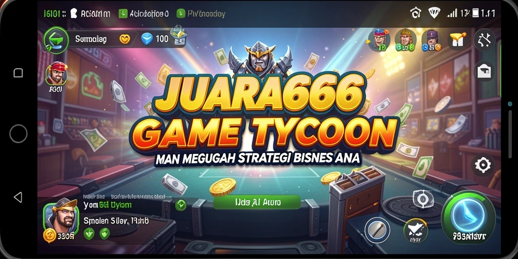 Tampilan gameplay Tycoon yang mengesankan dan menarik.