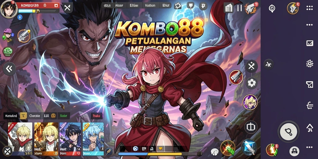 Gameplay seru dengan grafis Anime yang menawan.