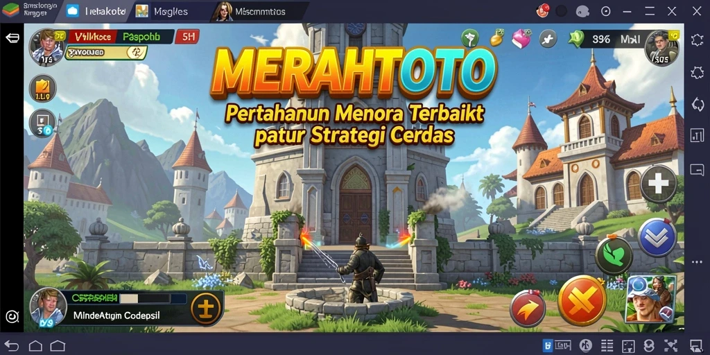 Gameplay menara pertahanan yang intens dan mendebarkan.