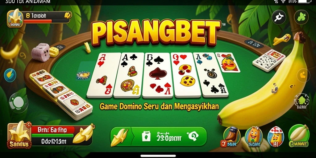 Tampilan gameplay PISANGBET dengan pemain yang bersaing.