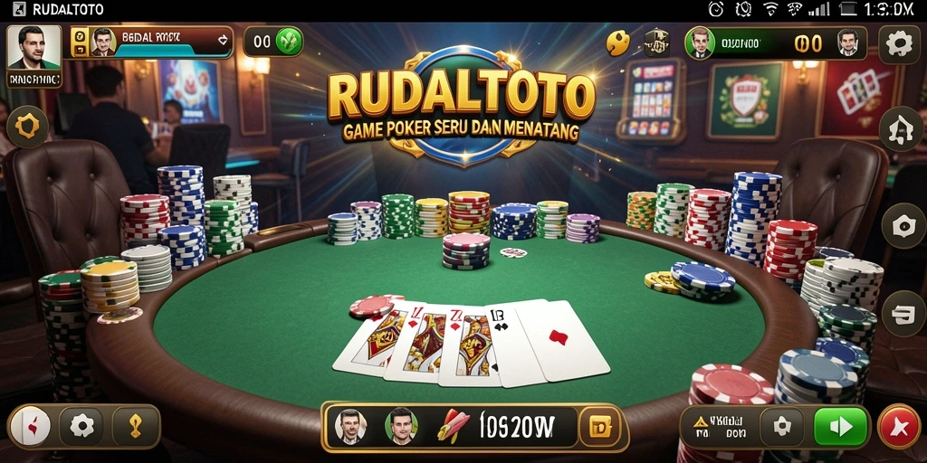 Tampilan gameplay seru dan kompetitif dalam RUDALTOTO.