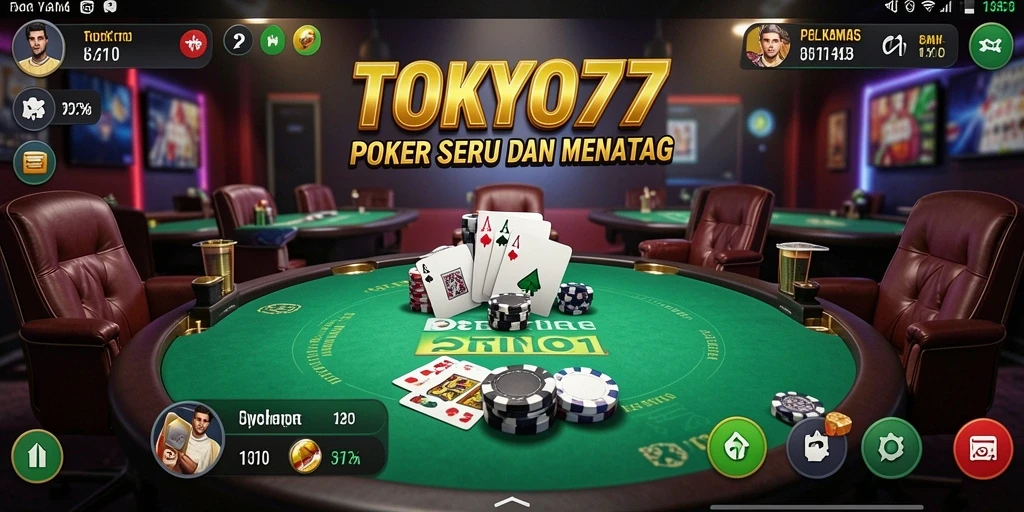Gameplay mendebarkan dari TOKYO77 dengan jeli dan seru.