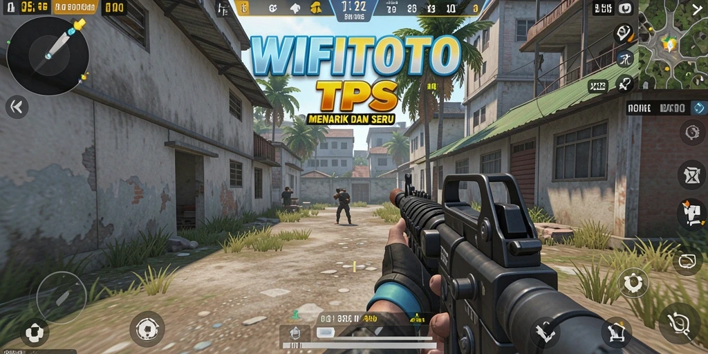 Screenshot gameplay <strong>WIFITOTO</strong> yang menggambarkan aksi tembak-menembak yang mendebarkan.