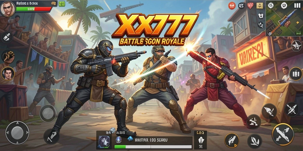 Tampilan gameplay seru XXX777 yang menegangkan.